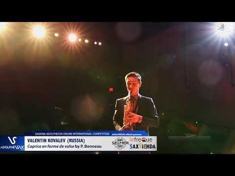 Valentin KOVALEV plays Caprice en forme de valse by P. Bonneau #adolphesax