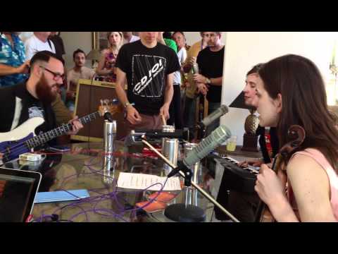 Fanfarlo live at the WFNX Coachella House 2012