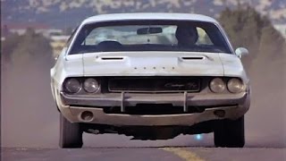 &#39;68 Charger chases &#39;70 Challenger  in Vanishing Point (1997)