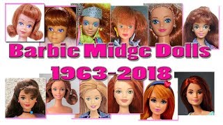 Midge Barbie Dolls 1963-2018