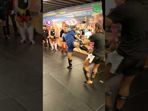 Muay Thai Training – Using Aggressive Teeps with Jonathan Haggerty