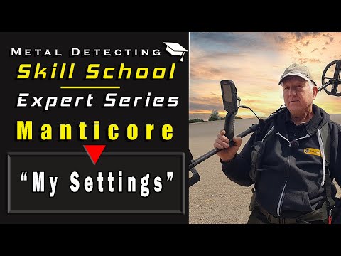 Minelab Manticore best settings for small deep coins