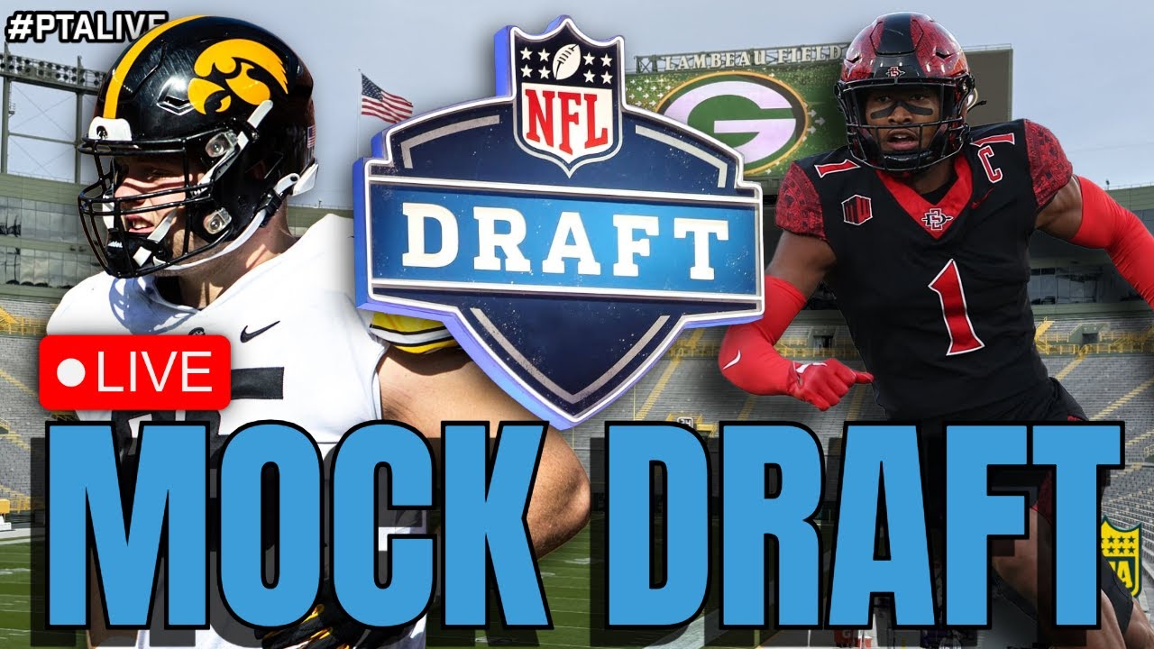 🔴 LIVE 7-Round 2026 NFL Mock Draft | EVERY PACKERS PICK!