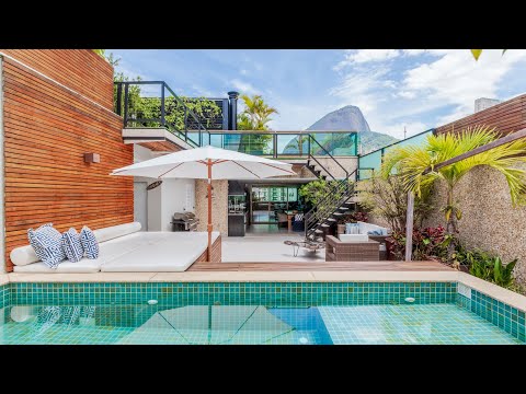 Leb003 - Beautiful and new triplex in Leblon with pool