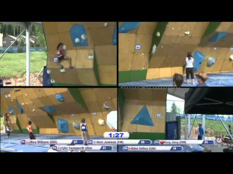 Climbing World Cup 2012 Boulder Vail, USA - Women's Qualifications