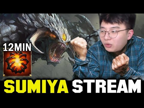 SHOWING How To ROSH at 12 min With this Hero | Sumiya Invoker Stream Moment #2005