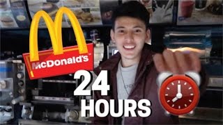 24 HOUR OVERNIGHT In McDonald's Fort!