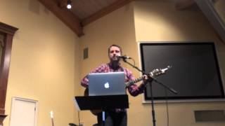 Brandon Heath - One Way To Heaven - Brandon Heath Acoustic Show in NY 2014