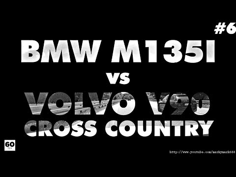 BMW M135i vs Volvo V90 Cross Country +130-220 Autobahn Made with Waylens™ #6