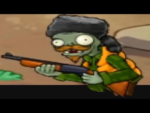 hard difficulty on PLants Vs Zombies DLC challenge mode but this american kept ruining everything
