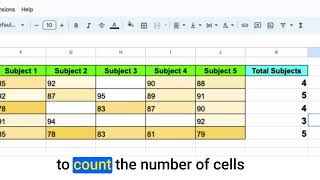 Download the video "Google Sheets - Formulas - COUNT function: Count the number of cells in a range that contain numbers"
