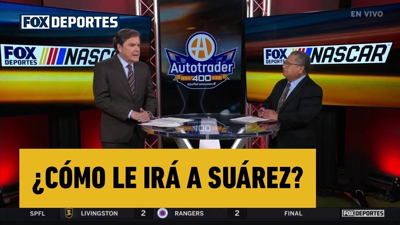 😳🇲🇽 NASCAR | ¿CÓMO LE IRÁ A SUÁREZ? Llega con buen ánimo después de su actuación en Daytona