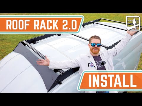 VAN ROOF RACK INSTALL | AVC Roof Rack 2.0