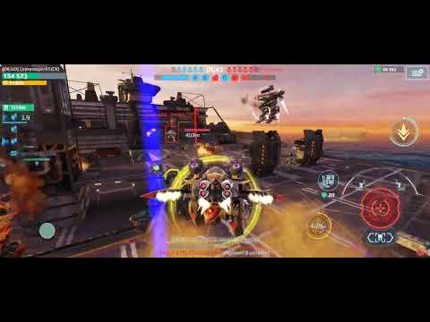 War Robot game play- Ao Jun defeats Absorber and Stealth. The 2 most popular style in the game.