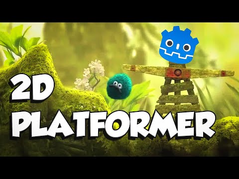 Godot 2D Platformer Tutorial | Learn Godot in 20 Minutes |  Make Your First Game in Godot