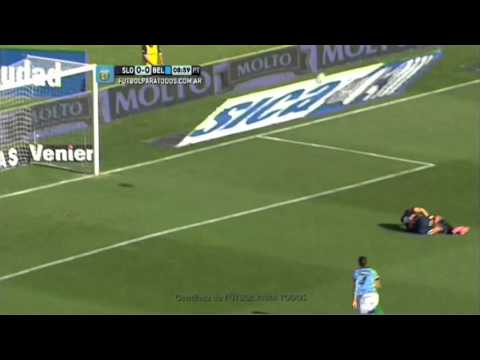 Expulsado por último recurso.San Lorenzo - Belgrano.Torneo Primera División 2014.Fútbol Para Todos