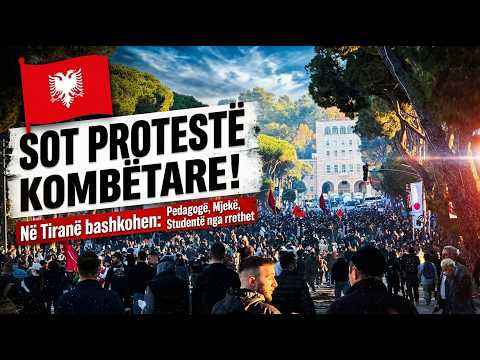 🔴12-të ditë revoltë studentore. Përleshje të forta mes protestuesve dhe policisë
