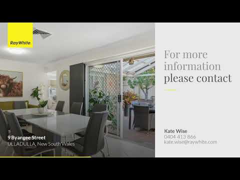 9 Byangee Street, Ulladulla, NSW 2539, 4 ਕਮਰੇ, 2 ਬਾਥਰੂਮ, House