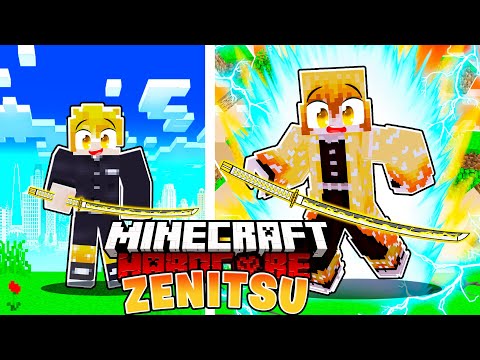 100 Days - [Minecraft Demon Slayer as ZENITSU]