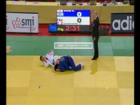 JUDO 2009 Tournois de Paris: Ki-Chun Wang 왕기춘 (KOR) - Gilles Bonhomme (FRA)