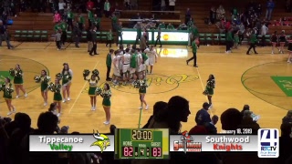 Tippecanoe Valley Boys Basketball vs Southwood