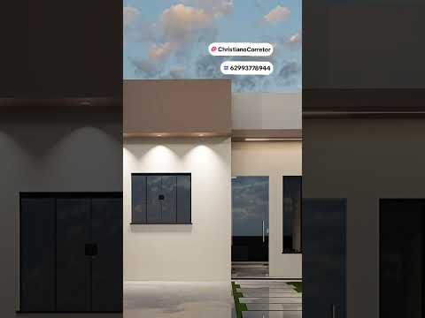 Casas Planejadas Modernas | Abadia de Goiás - Minha Casa Minha Vida