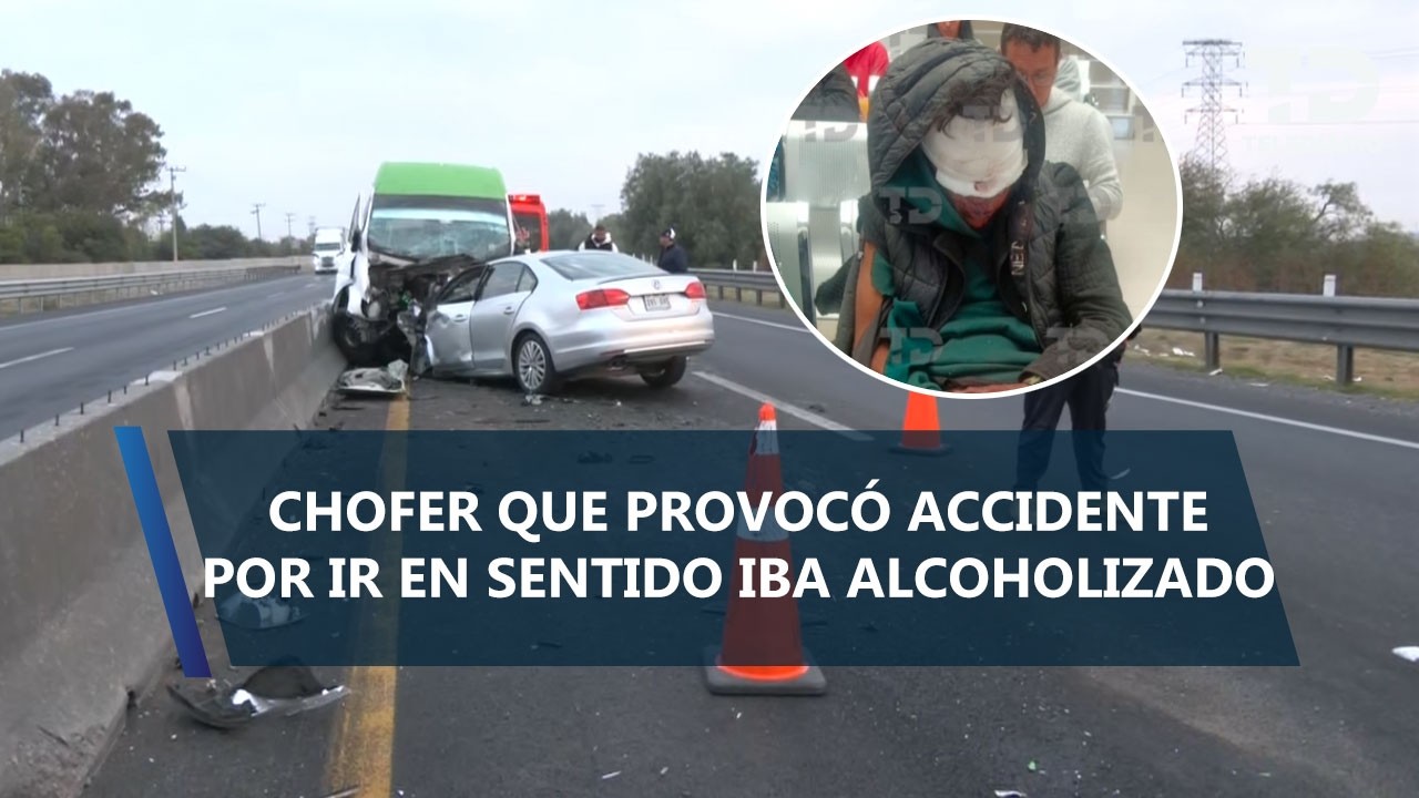 Chofer que mató a mujer en el Circuito Exterior Mexiquense llevaba 5 días alcoholizándose