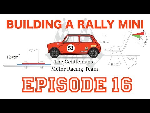 Building a Classic Rally mini Part 16 - Custom Roll cage mounting plates