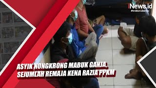 Download lagu Asyik Nongkrong Mabuk Ganja, Sejumlah Remaja Kena Razia PPKM mp3