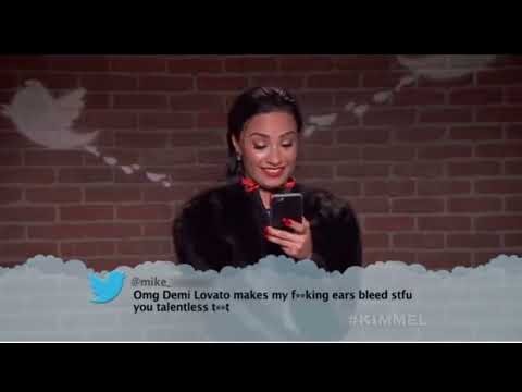 CELEBRITIES reading MEAN TWEETS about them (LOL) part#16