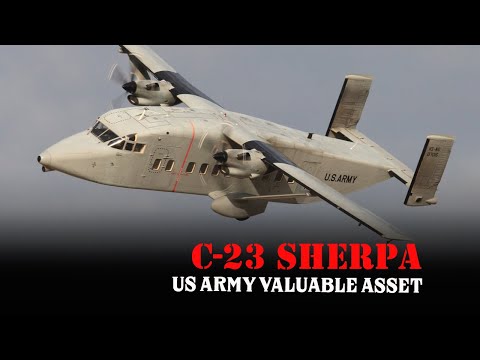 Short C-23 Sherpa - Once a US Army Valuable Asset, Landing Where the C-130 Could Not