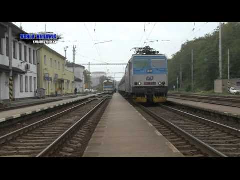 Train, Railroad, Station - World Railways - Train station Letovice, CZ