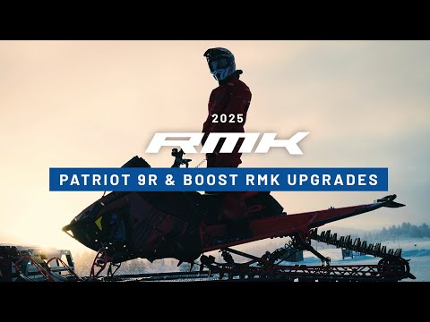 Introducing the 2025 Patriot Boost and Patriot 9R RMK Lineup - Polaris Snowmobiles