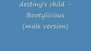 destiny&#39;s child - Bootylicious + LYRICS