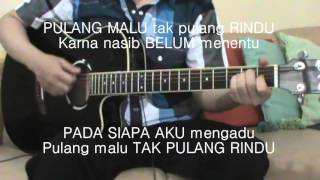 Download lagu Armada - Pulang Malu Tak Pulang Rindu (Akustik Gitar Karaoke) mp3
