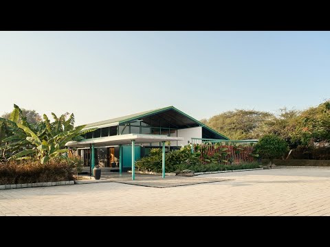 The Green Gable House By Atelier Architects In INDORE, INDIA