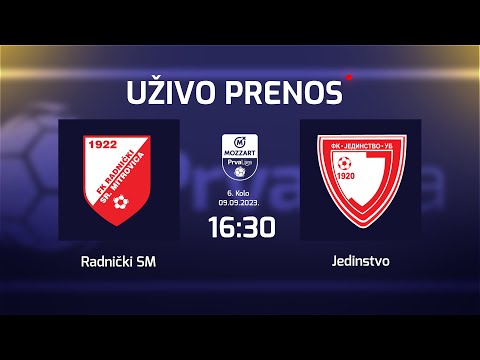 RADNIČKI SM - JEDINSTVO Mozzart Bet Prva Liga Srbije 6.Kolo