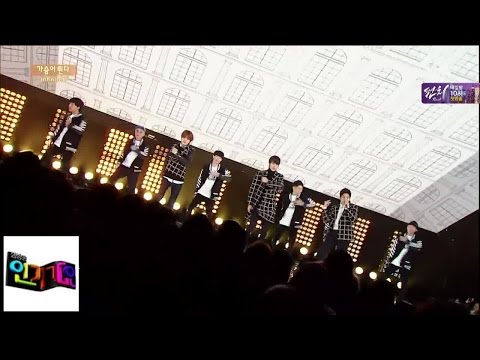 [Infinite F (Infinite F)) My heart is jumping @ Popular song Inkigayo 141214