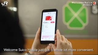 Welcome Suica Mobile-Purchasing Green Car Tickets for Suica