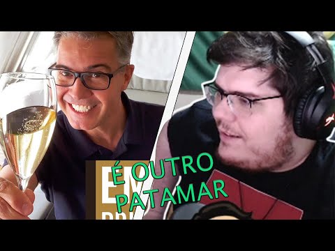 CASIMIRO REAGINDO A AIR FRANCE PRIMEIRA CLASSE (Carioca NoMundo)