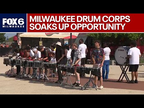 Milwaukee Hittaz drum corps soaks up Summerfest | FOX6 News Milwaukee