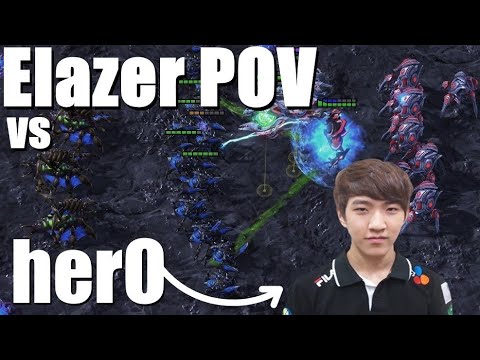 Elazer (Z) POV vs herO (P) | StarCraft II