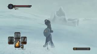 【PS4】【DARK SOULS Ⅱ】【今さら】sl1で「壁外の雪原」を比較的簡単に進む方法