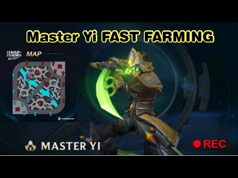 Master Yi Fast Farming League of Legends Wild Rift - Master Yi Gameplay