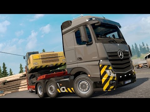 ETS 2 1.24 ProMods 2.03 Mercedes Benz MPIV  Liege - Metz