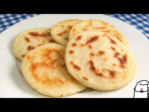 como hacer AREPAS la receta mas FÁCIL Y RÁPIDA QUE ENCONTRARÁS quedan deliciosas!!