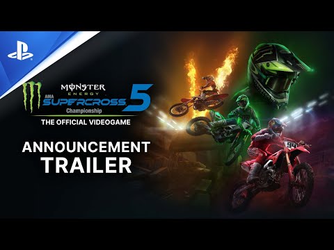 Monster Energy Supercross 5 - Trailer d'annonce | PS4, PS5
