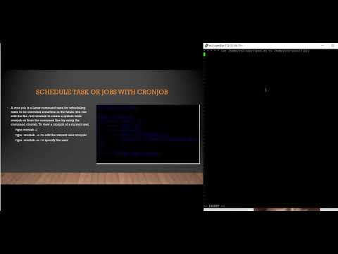 Schedule task or jobs with Cronjob