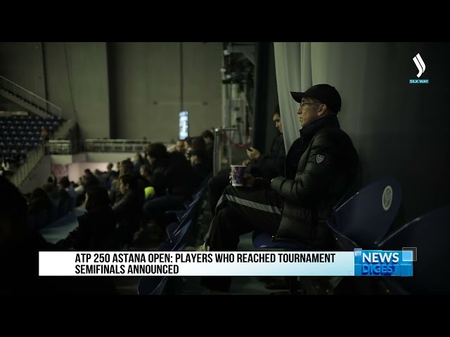 ATP 250 ASTANA OPEN: стали известны имена игроков-полуфиналистов турнира