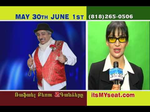 Vahik Pirhamzei's  "Rafael Qeru 2 Gandzer " New Armenian Comedy Play